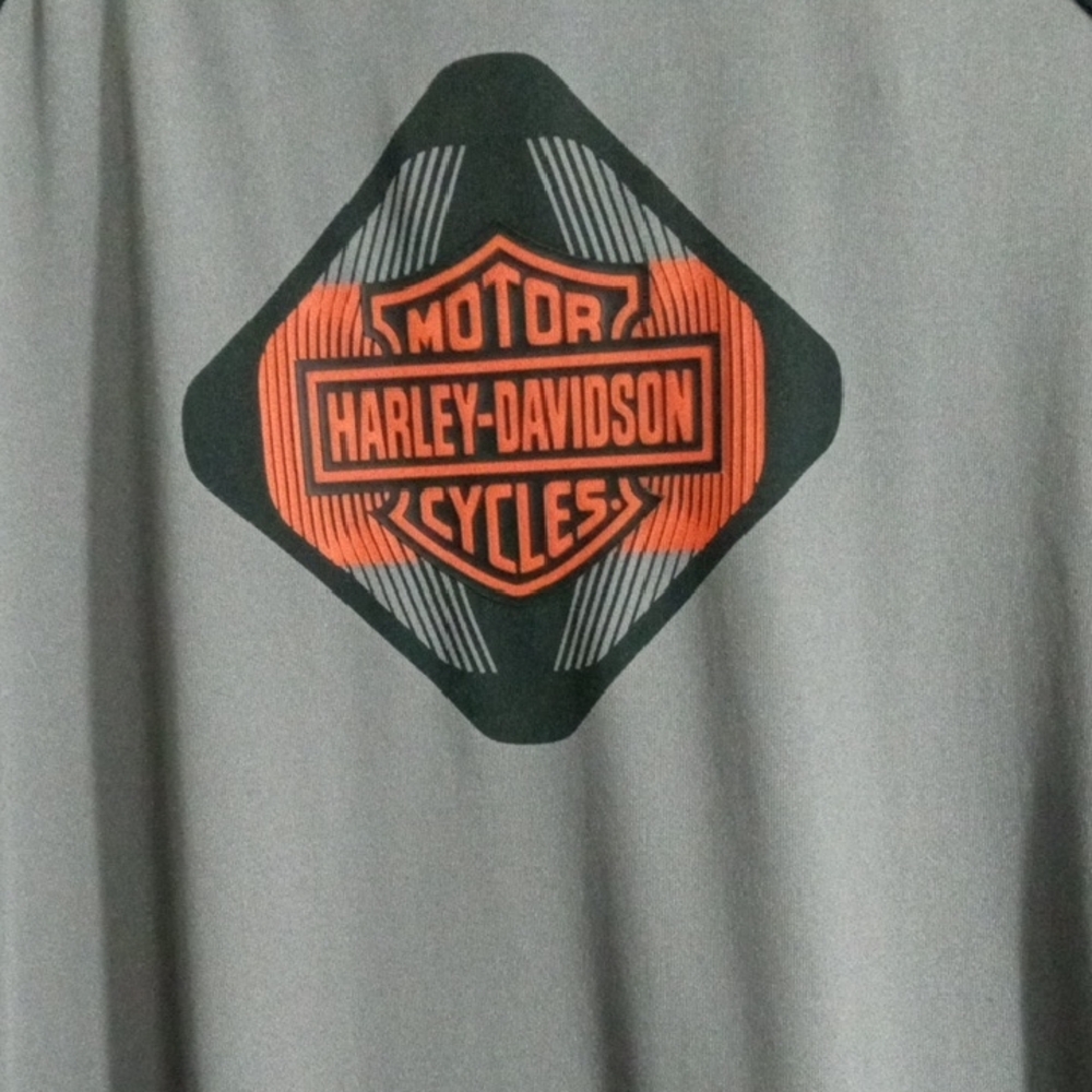 Harley-Davidson Performance Black/Gray Short Sleeve Men’s XL - Picture 3 of 7